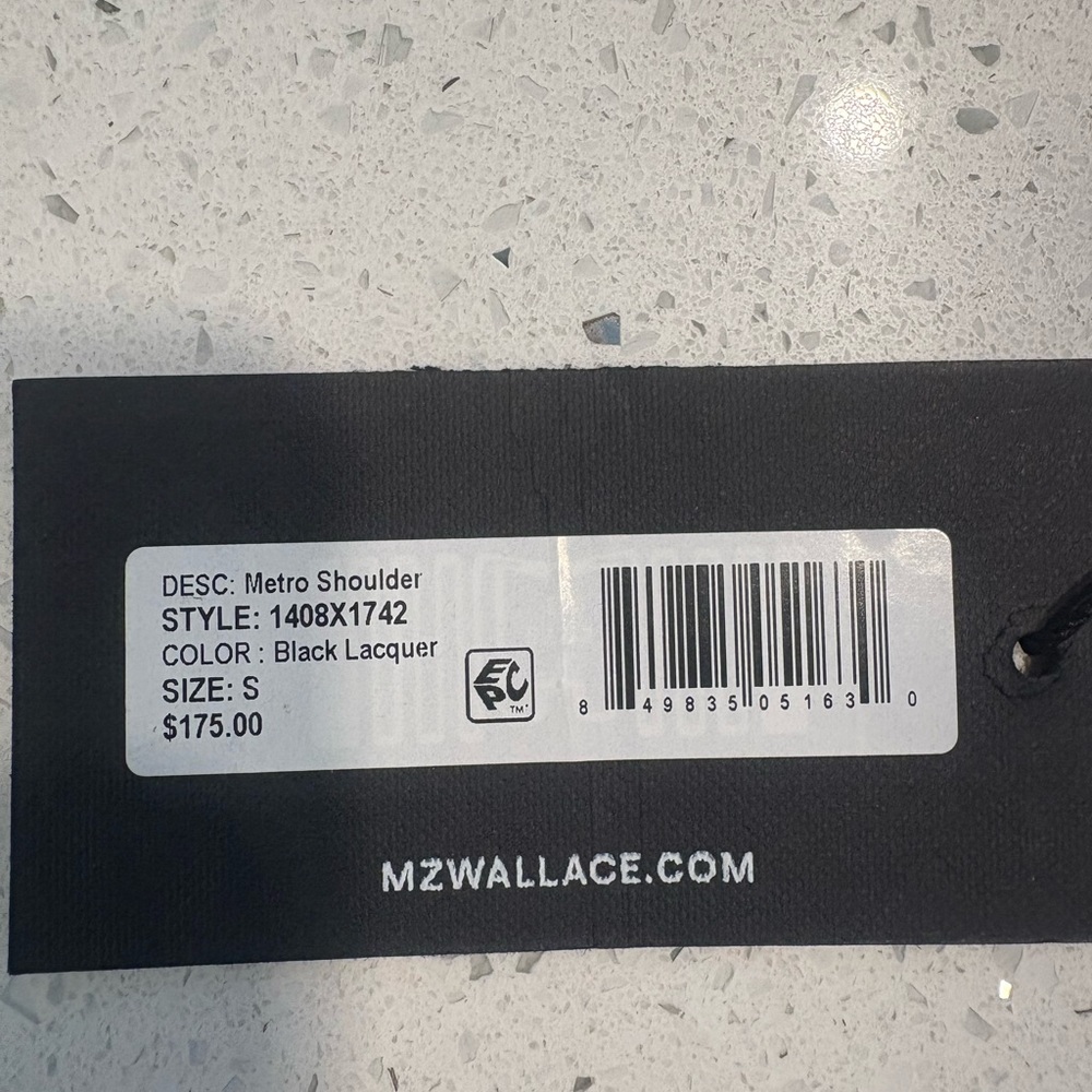 MZ Wallace Glossy Black Quilted Hobo Bag - Picture 12 of 12